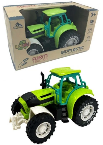 Bio-plastic Farm Tractor, 20cm