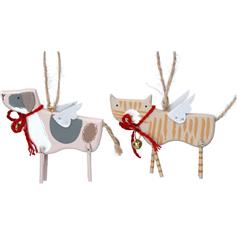 Cat & Dog - with Tin Wings