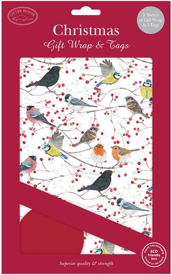 Birds & Branches Christmas Wrap & Gifts