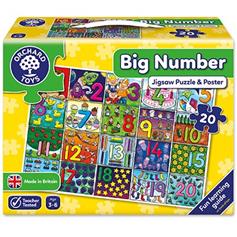Big Number Jigsaw