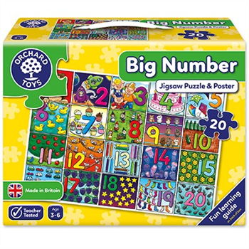 Big Number Jigsaw