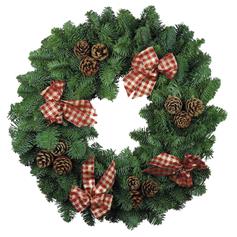 Highlander Christmas Wreath - 12"