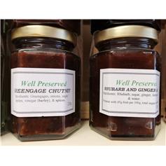 Rhubarb and Ginger Jam