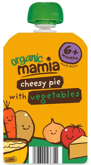 6+ months - Cheesy Pie with Vegetables