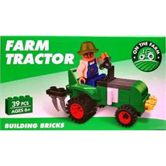 Building Bricks - Farm Tractor, 39 pcs