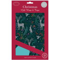 Festive Woodland Christmas Wrap & Tags