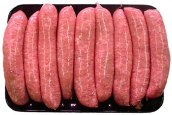 Beef Chipolata Sausages - Moroccan Spice (pk 9)