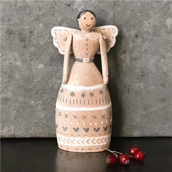 Folk Art Angel, natural