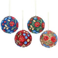 Folk Art Ball - Blue