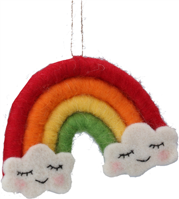 Smiling Rainbow decoration