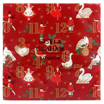 12 Days of Christmas Napkins