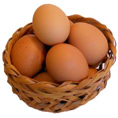 6 free range eggs