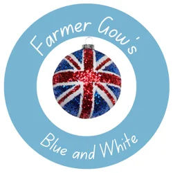 Blue & White