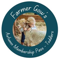 Autumn Membership Pass for Toddlers, 1-2 years, valid up to 12 weeks