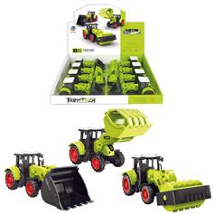 Friction Farm Tractors with Attachment