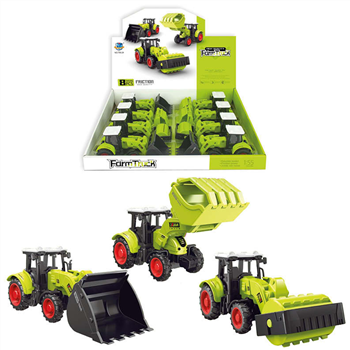 Friction Farm Tractors with Attachment