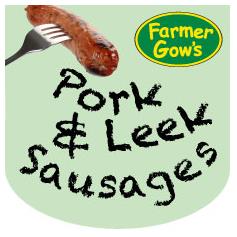 Pork Sausages - Leek