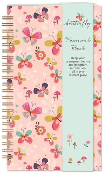 Butterflies - Password Book