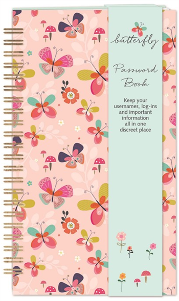 Butterflies - Password Book