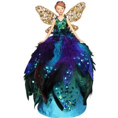 Peacock Angel Tree Topper