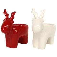 Reindeer Nite Lite, read & white