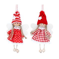 Scandi Fairy - Red & White Dress