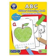 Sticker Colouring Book - ABC