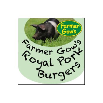 Pork Burgers - Farmer Gow's Royal