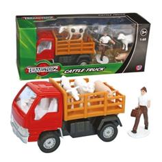 Cattle Truck - red