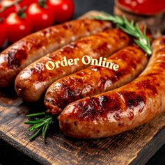 Breakfast Pork Sausages with Black Pudding (pack of 6)