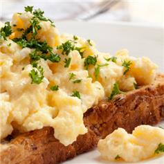 Scrambled Egg on Toast - large